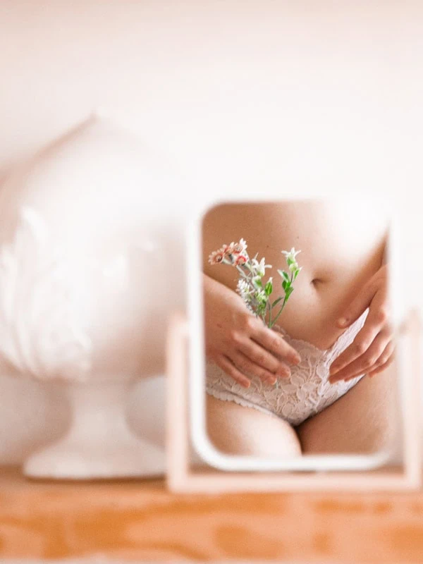 Foto boudoir a Roma con ritratto intimo ed elegante